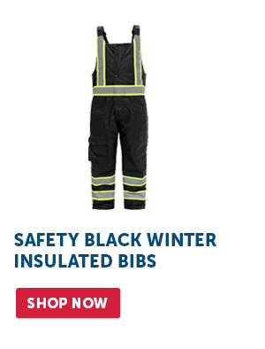 Pro_Cta_Safety Black Winter Insulated Bibs - Shop Now