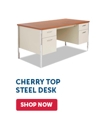 Pro_Cta_Cherry Top Steel Desk - Shop Now