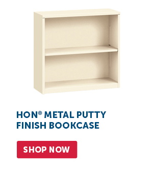 Pro_Cta_HON Metal Putty Finish Bookcase - Shop Now