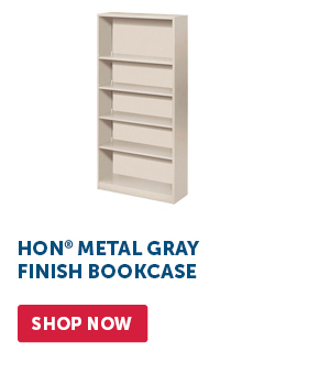 Pro_Cta_HON Metal Gray Finish Bookcase - Shop Now