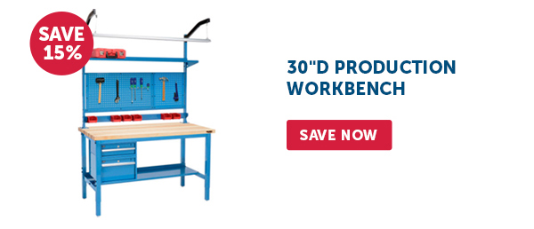 Pro_Cta_30"D Production Workbench - Save Now