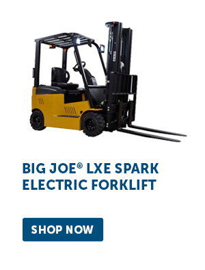 Pro_Cta_Big Joe LXE Spark Electric Forklift - Shop Now