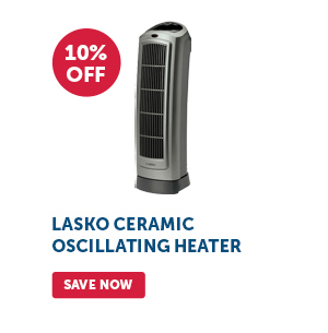 Pro_Cta_Lasko Ceramic Oscillating Heater - Save Now