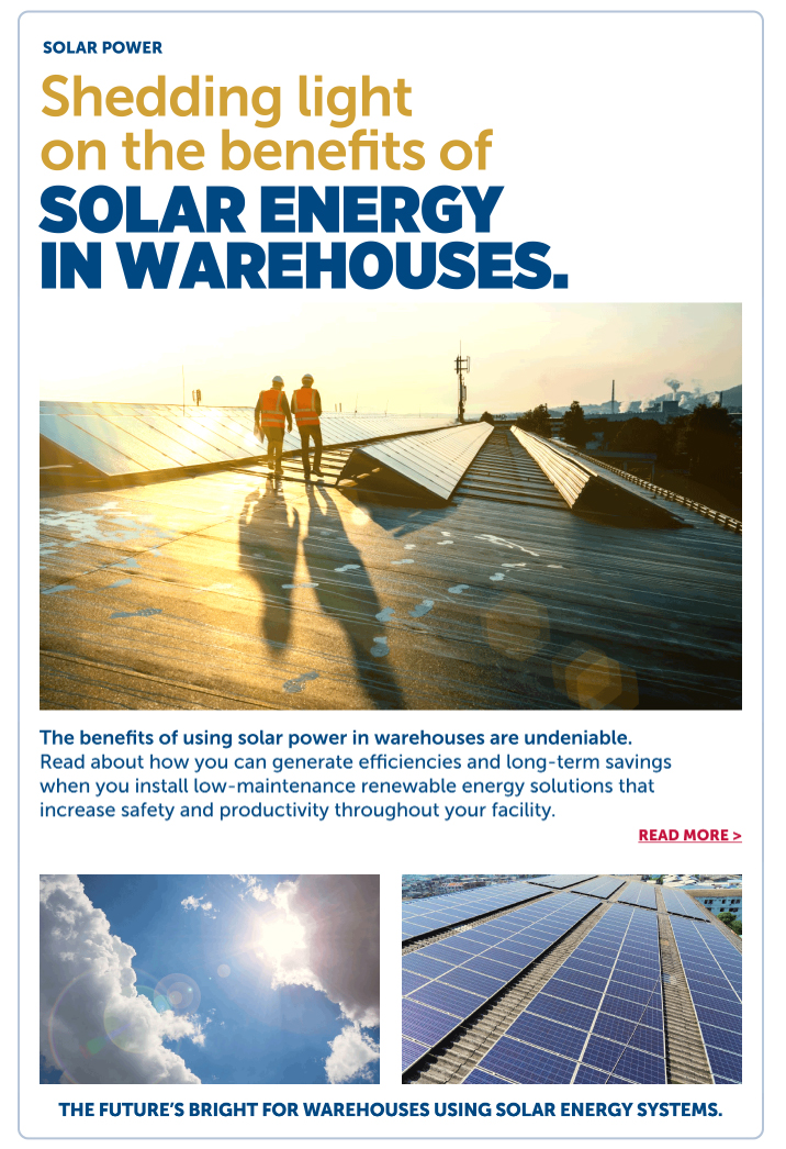 Cta_Solar Energy In Warehouses - Read More