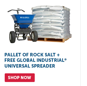 Pro_Cta_Pallet Of Rock Salt + Free Global Industrial Universal Spreader - Shop Now