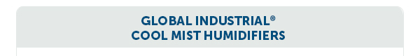 Global Industrial Cool Mist Humidifiers