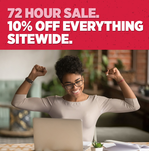 Her_72 Hour Sale. 10% Off Everything Sitewide.