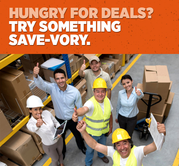 Her_Hungry For Deals? Try Something Save-vory.