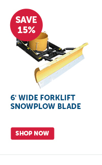 Pro_Cta_6' Wide Forklift Snowplow Blade - Shop Now