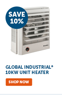 Pro_Cta_Global Industrial 10kW Unit Heater - Shop Now