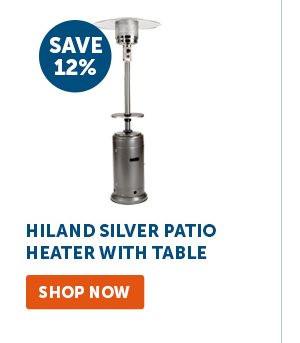 Pro_Cta_Hiland Silver Patio Heater with Table - Shop Now