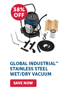 Pro_Cta_Global Industrial Stainless Steel Wet/Dry Vacuum - Save Now
