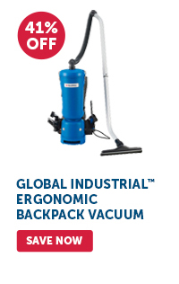 Pro_Cta_Global Industrial Ergonomic Backpack Vacuum - Save Now