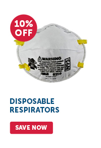 Pro_Cta_Disposable Respirators - Save Now