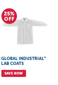 Pro_Cta_Global Industrial Lab Coats - Save Now