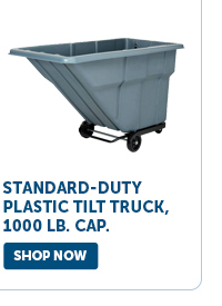 Pro_Cta_Standard-Duty Plastic Tilt Truck, 1000 lb. Cap. - Shop Now