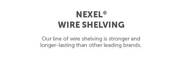 Cta_Nexel Wire Shelving