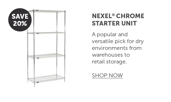 Pro_Cta_Nexel Chrome Starter Unit - Shop Now