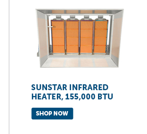 Pro_Cta_SunStar Infrared Heater, 155,000 BTU - Shop Now