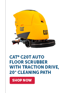 Pro_Cta_Cat C20T Auto Floor Scrubber With Traction Drive, 20" Cleaning Path - Shop Now