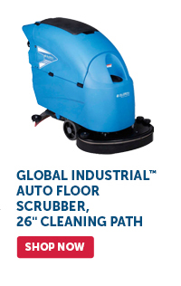 Pro_Cta_Global Industrial Auto Floor Scrubber, 26" Cleaning Path - Shop Now