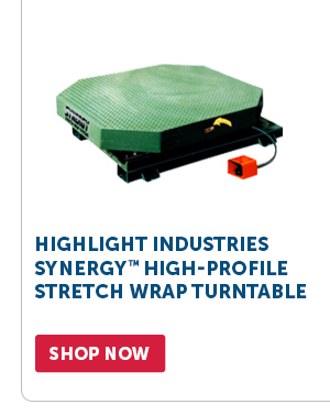 Pro_Cta_Highlight Industries Synergy High-Profile Stretch Wrap Turntable - Shop Now