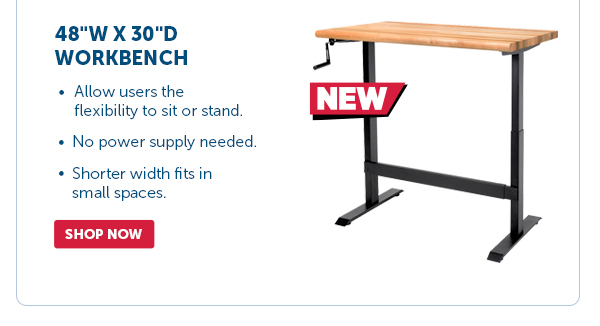 Pro_Cta_48"W x 30"D Workbench - Shop Now