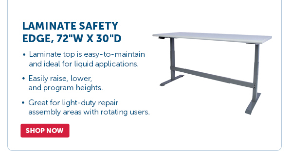 Pro_Cta_Laminate Safety Edge, 72"W x 30"D - Shop Now