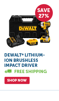 Pro_Cta_DeWALT Lithium-Ion Brushless Impact Driver - Shop Now