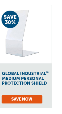 Pro_Cta_Global Industrial Medium Personal Protection Shield - Save Now