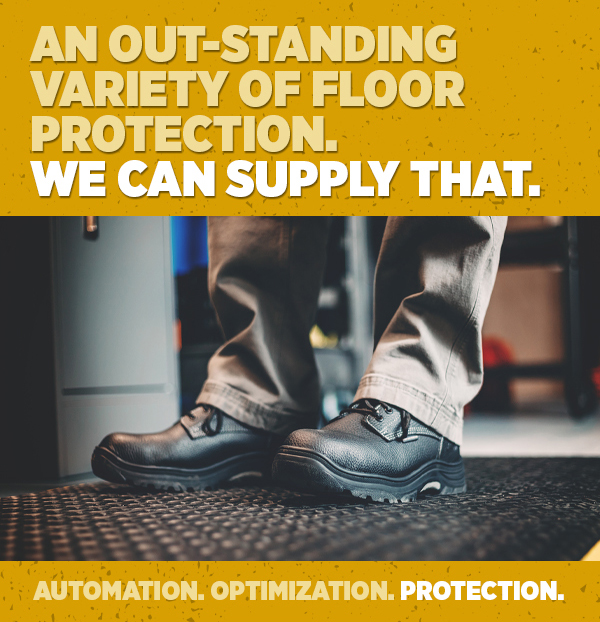 Her_An Out-standing Variety Of Floor Protection. We Can Supply That.