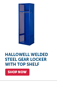 Pro_Cta_Hallowell Welded Steel Gear Locker With Top Shelf - Shop Now