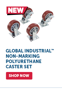 Pro_Cta_Global Industrial Non-Marking Polyurethane Caster Set - Shop Now