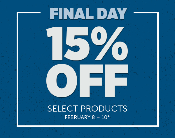 Her_3 Days Only 15% OFF Select Product