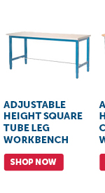 Pro_Cta_Adjustable-Height Square Tube Leg Workbench - Shop Now