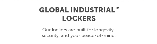 Global Industrial Lockers