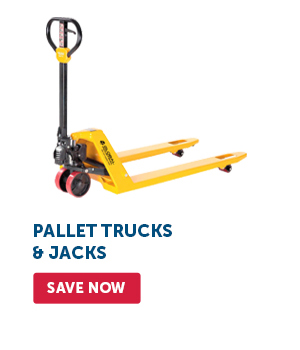 Pro_Cta_Pallet Trucks & Jacks - Save Now