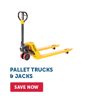 Pro_Cta_Pallet Trucks & Jacks - Save Now