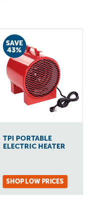 Pro_Cta_TPI Portable Electric Heater - Shop Low Prices