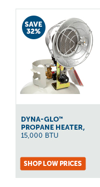 Pro_Cta_Dyna-Glo Propane Heater, 15000 BTU - Shop Low Prices