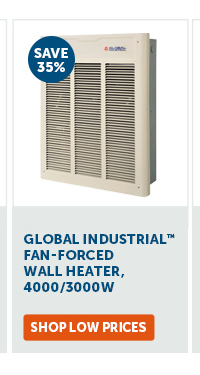 Pro_Cta_Global Industrial Fan-Forced Wall Heater, 4000/3000W - Shop Low Prices