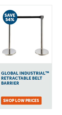 Pro_Cta_Global Industrial Retractable Belt Barrier - Shop Low Prices