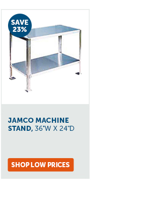 Pro_Cta_Jamco Machine Stand, 36"W x 24"D - Shop Low Prices