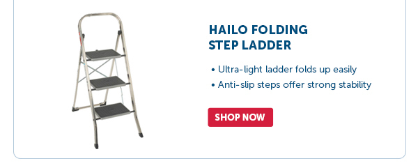 Pro_Cta_Hailo Folding Step Ladder - Shop Now