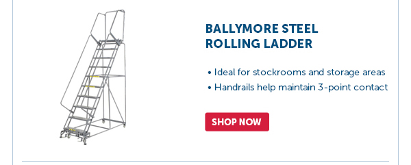 Pro_Cta_Ballymore Steel Rolling Ladder - Shop Now