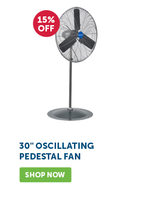 Pro_Cta_30" Oscillating Pedestal Fan - Shop Now