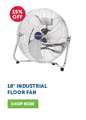 Pro_Cta_18" Industrial Floor Fan - Shop Now