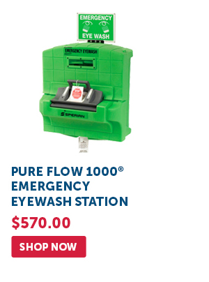 Pro_Cta_Pure Flow 1000 Emergency Eyewash Station - Shop Now