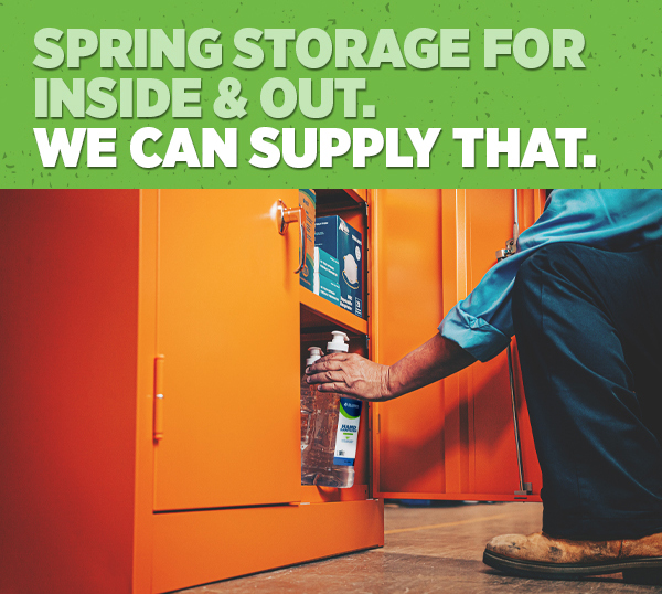 Her_Spring Storage For Inside & Out. We Can Supply That.