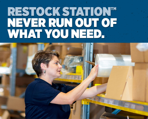 Her_Restock Station Never Run Out Of What You Need.